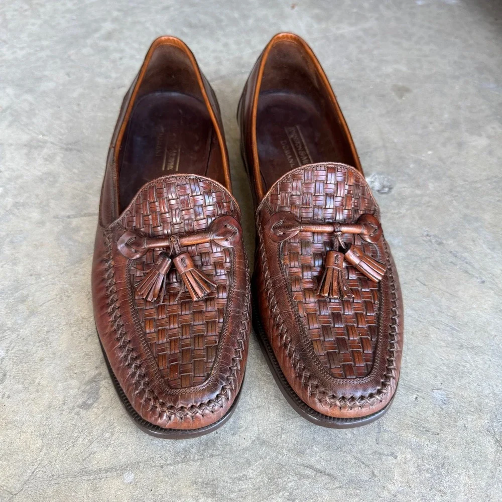 Johnston & Murphy Cognac Tassel Loafers - Men\'s johnston murphy tassel products for sale | eBay main image 4